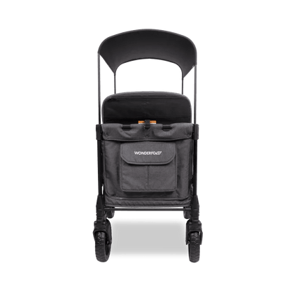 Wonderfold W4 Luxe Pro Quad Stroller Wagon - Couch Potato