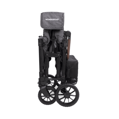 Wonderfold W4 Luxe Pro Quad Stroller Wagon - Couch Potato