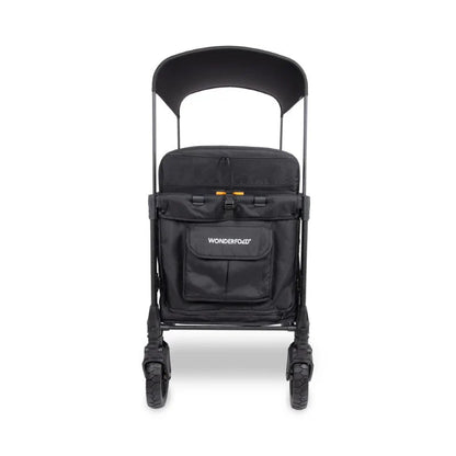 Wonderfold W4 Luxe Pro Quad Stroller Wagon - Couch Potato