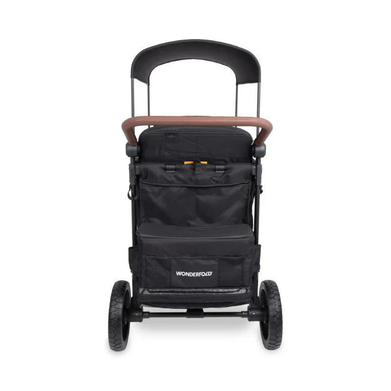 Wonderfold W4 Luxe Pro Quad Stroller Wagon - Couch Potato