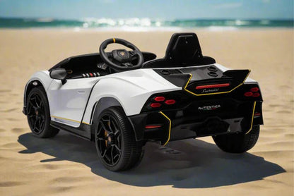 2026 Lamborghini Auténtica Kids Ride On Car with Remote Control - Couch Potato