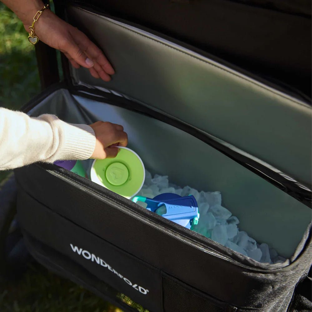 Wonderfold W2 Luxe Pro Double Stroller Wagon - Couch Potato