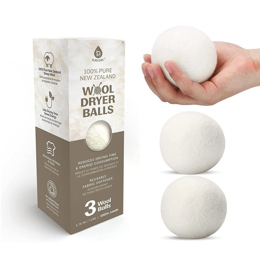 100% Pure New Zealand Wool Dryer Balls - Couch Potato