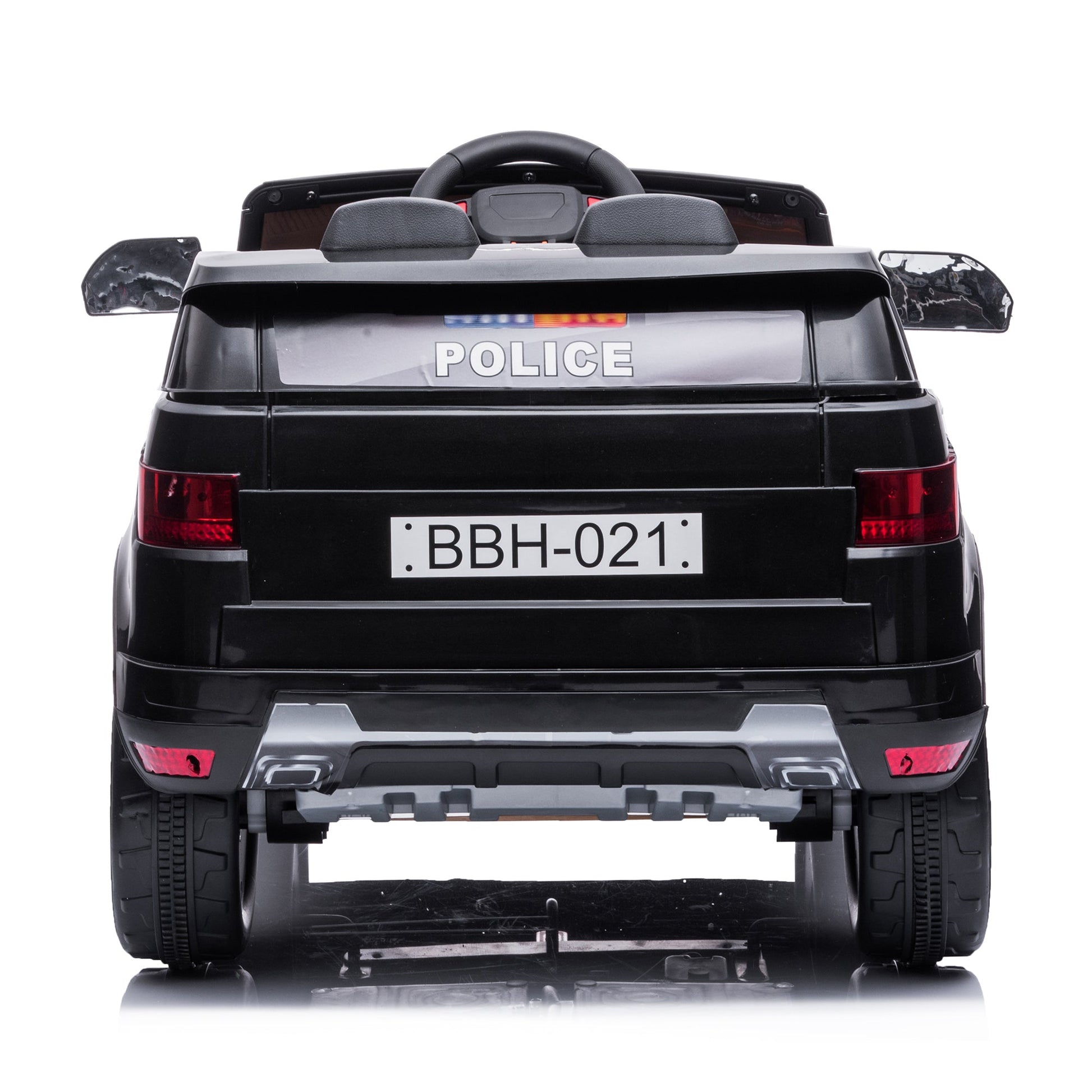2026 Police Range Rover Style 12V Kids Ride On Car with Remote Control and Walkie Talkie - Couch Potato