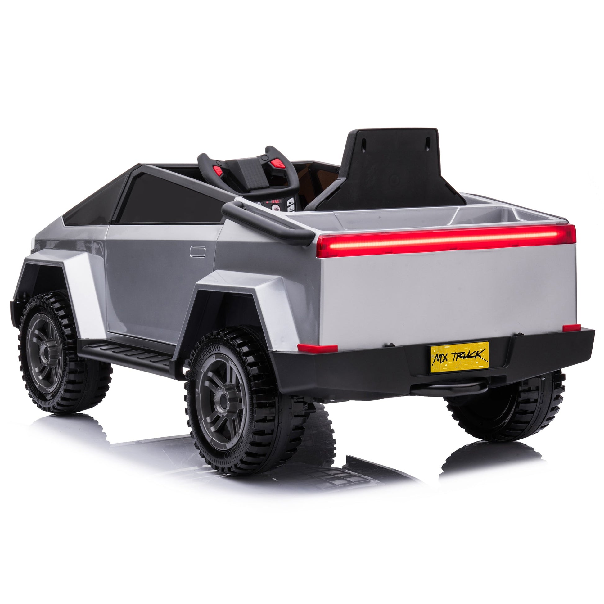 PREORDER 2026 Tesla Cybertruck Style 12V Kids Ride On Car with Remote Control - Couch Potato