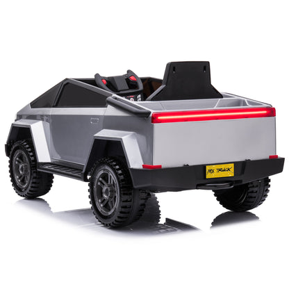 PREORDER 2026 Tesla Cybertruck Style 12V Kids Ride On Car with Remote Control - Couch Potato