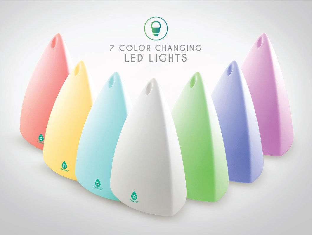 Pursonic Aromatherapy Diffuser & Essential Oil Set - Ultrasonic Top 3 Oils - Couch Potato