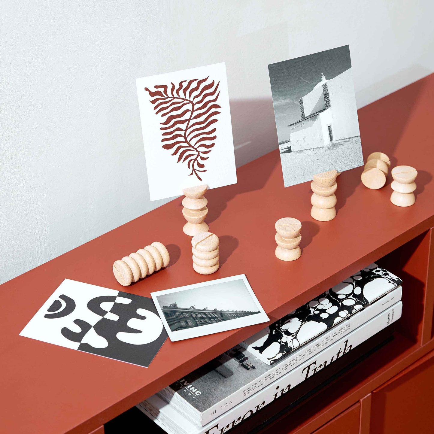 Totem Picture / Postcard Stands - Set of 5 Tall - Couch Potato