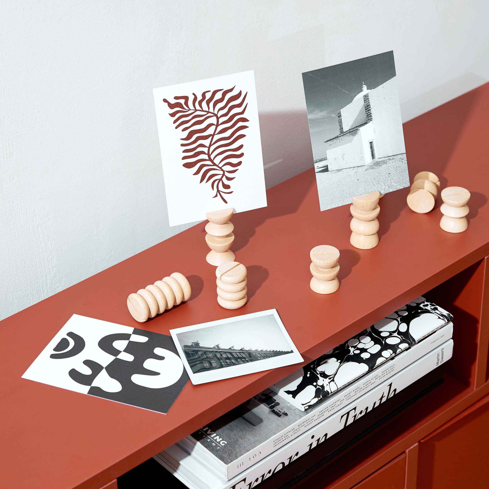 Totem Picture / Postcard Stands - Set of 5 Tall - Couch Potato