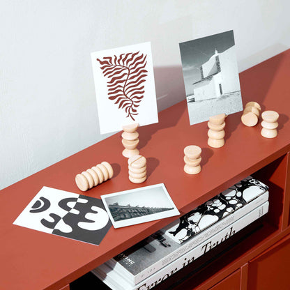 Totem Picture / Postcard Stands - Set of 5 Tall - Couch Potato