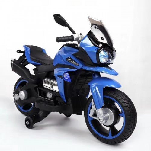 Kids Ride On Electric Motorbike (with removable training wheels) Ages 2 - 6 - Couch Potato