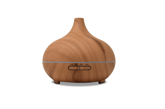 Bamboo Teardrop Ultrasonic Oil Diffuser - Couch Potato