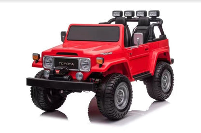 2026 24V Toyota FJ - 40 2 Seater Kids Ride On Car with Remote Control DELUXE - Couch Potato