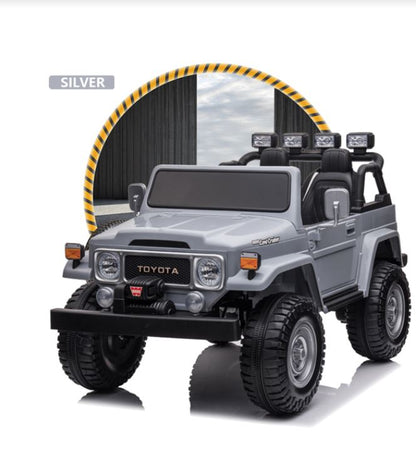 2026 24V Toyota FJ - 40 2 Seater Kids Ride On Car with Remote Control DELUXE - Couch Potato