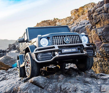 2026 24V Mercedes Benz AMG G63 G Wagon DELUXE 2 Seater Kids Ride On Car With Remote Control - Couch Potato