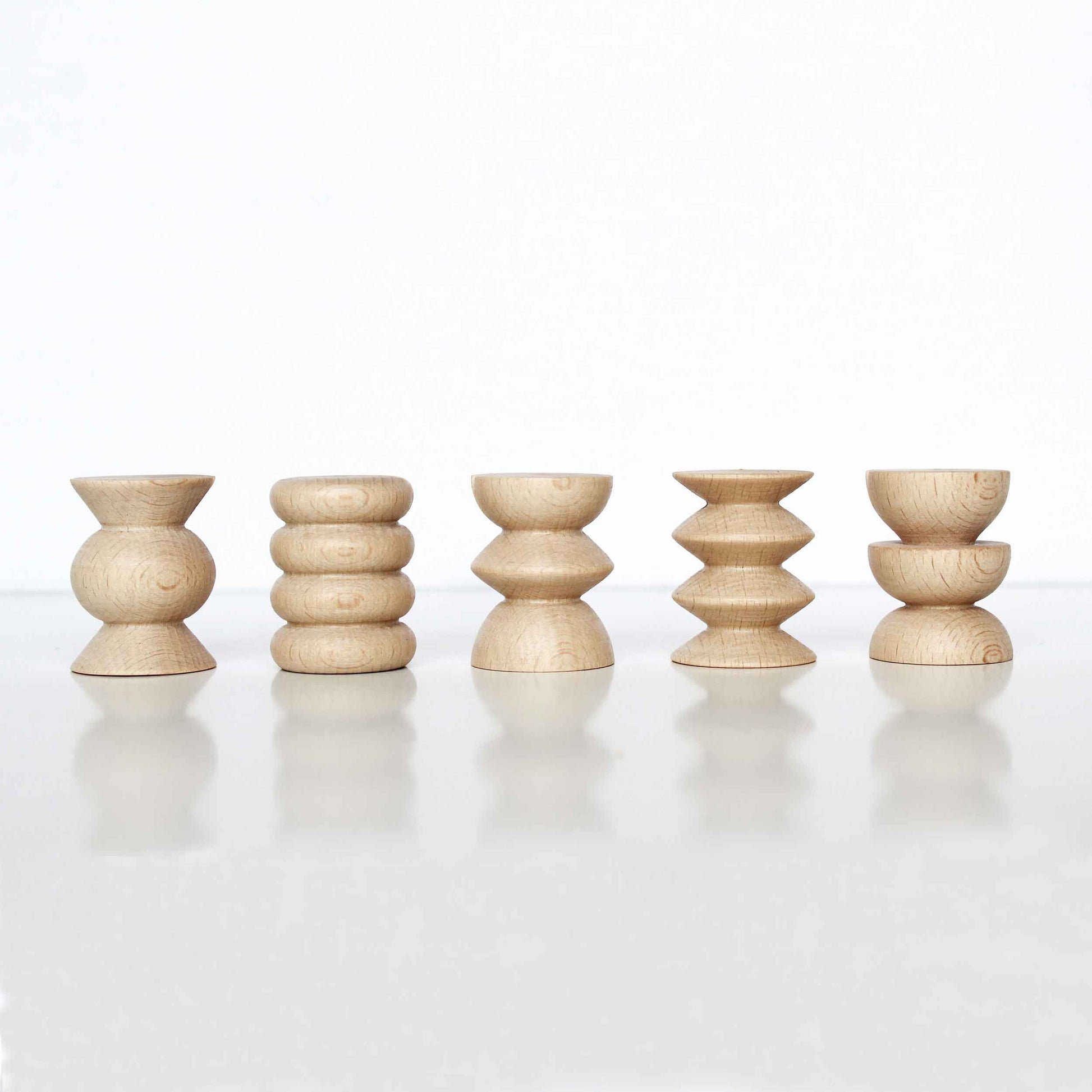 Totem Picture / Postcard Stands - Set of 5 Short - Couch Potato
