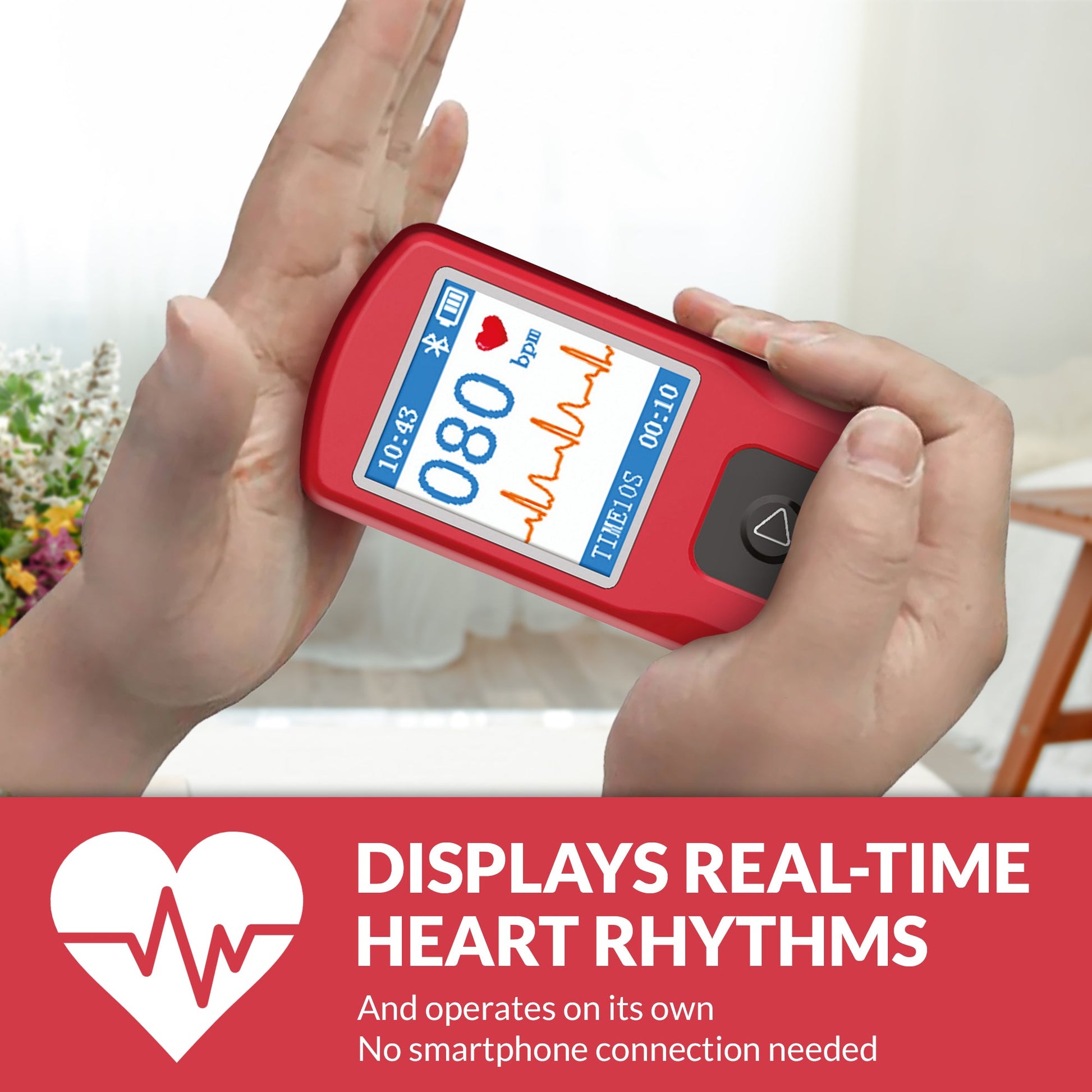 Rechargeable EKG Monitor - Couch Potato