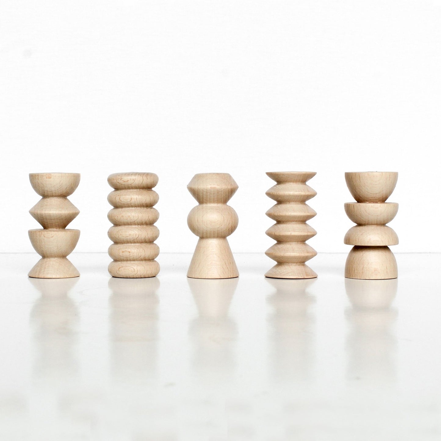 Totem Picture / Postcard Stands - Set of 5 Tall - Couch Potato