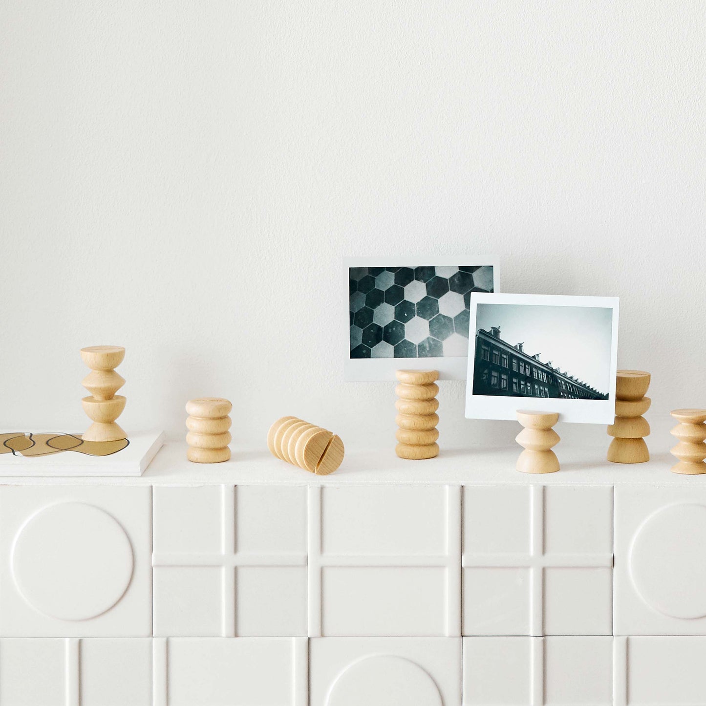 Totem Picture / Postcard Stands - Set of 5 Tall - Couch Potato