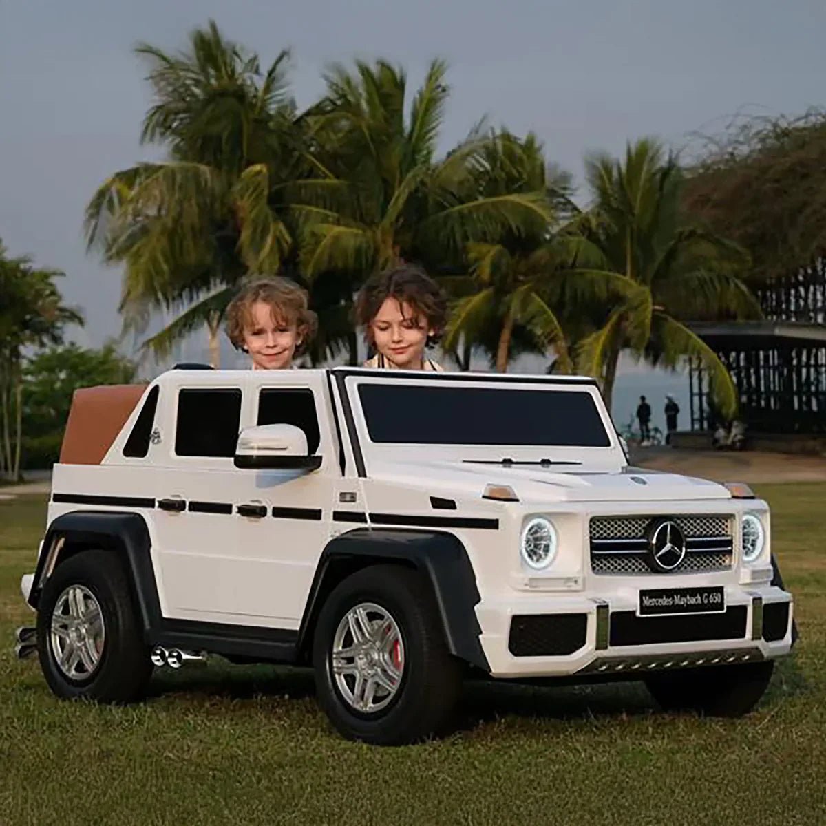24V Mercedes Benz Maybach G650 XXL Ride On Car for Kids OR Adults - Couch Potato