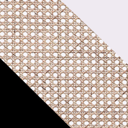 Tulum Natural Cane Accent Chair - Black/Cream - Couch Potato