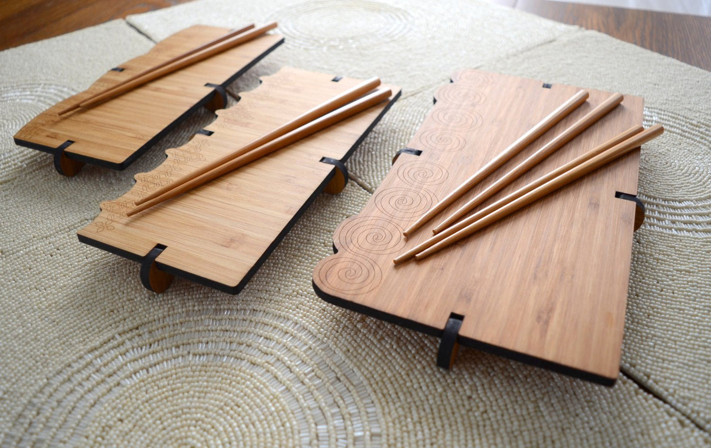 Bamboo Sushi Serving Sets - Couch Potato