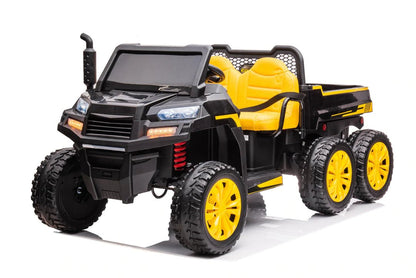 2026 6 WHEEL TRACTOR 24V 2 SEATER KIDS RIDE ON CAR WITH REMOTE CONTROL - Couch Potato