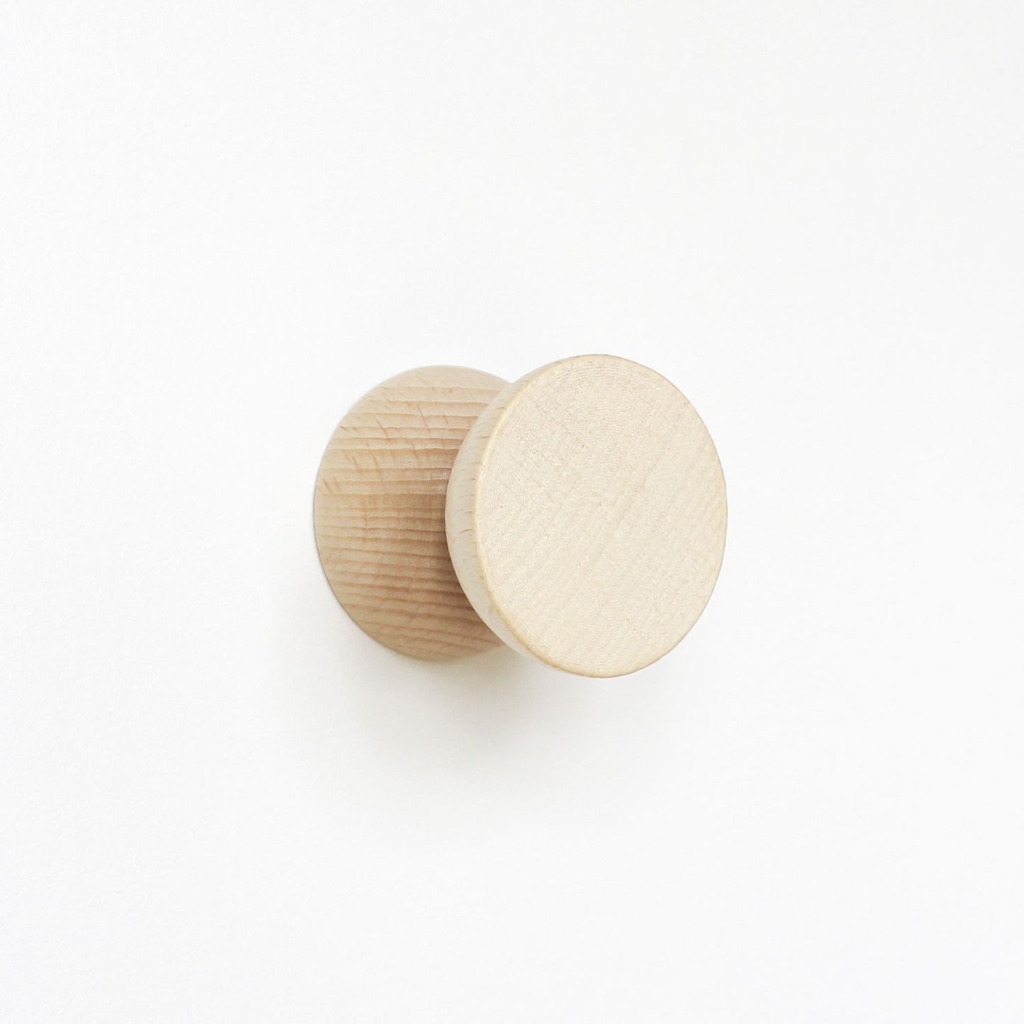 Geometric Beech Coat Hook - Set of 3 - Couch Potato