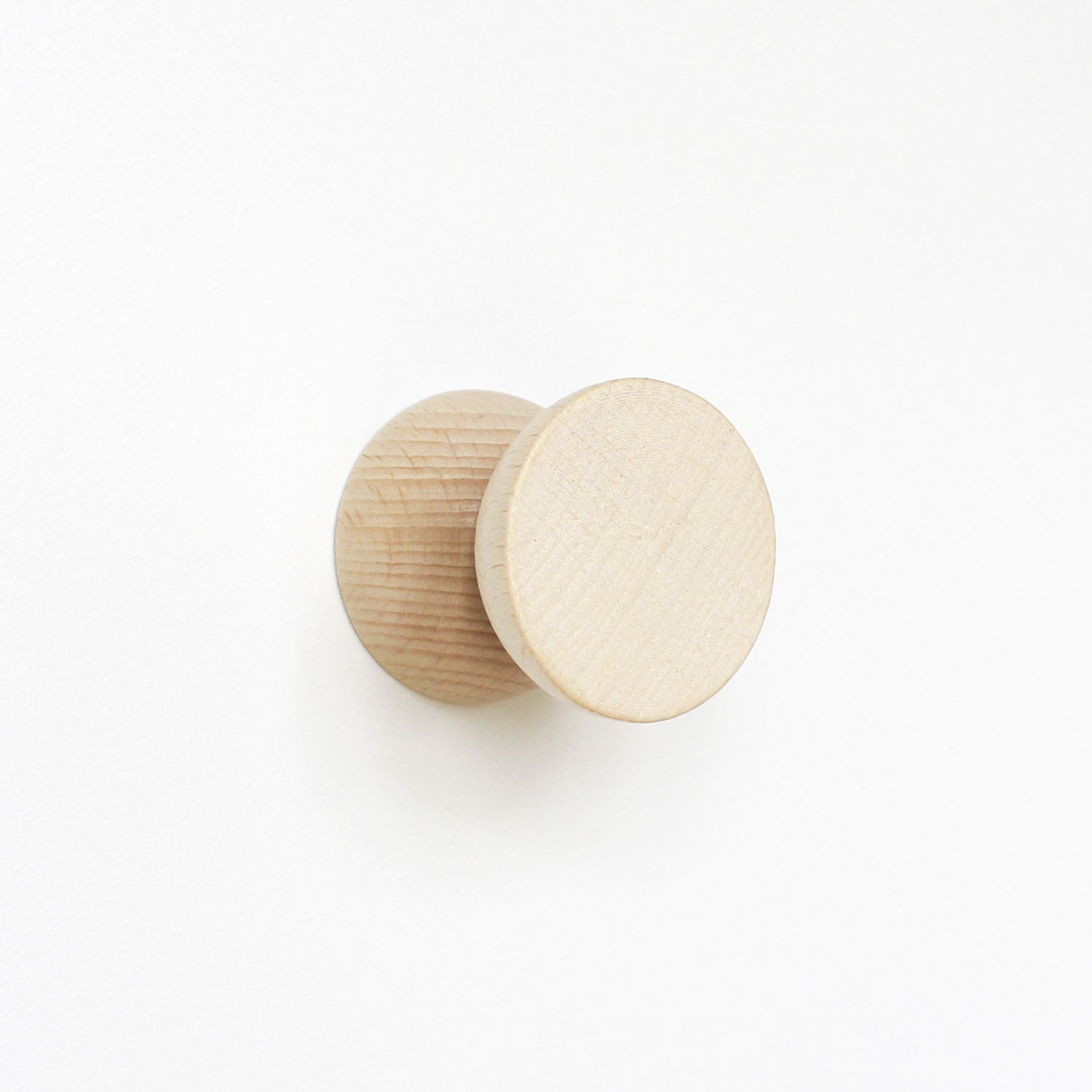 Geometric Beech Coat Hook - Set of 3 - Couch Potato