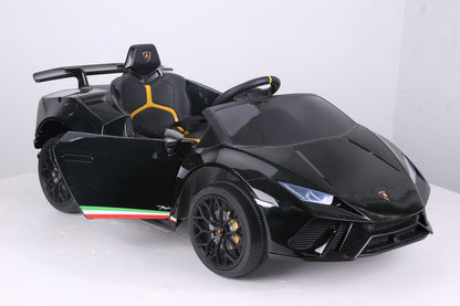 2026 12V Lamborghini Huracan DELUXE Kids Electric Ride On Car with Remote Control - Couch Potato