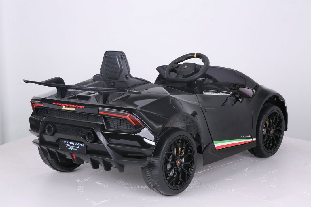 2026 12V Lamborghini Huracan DELUXE Kids Electric Ride On Car with Remote Control - Couch Potato