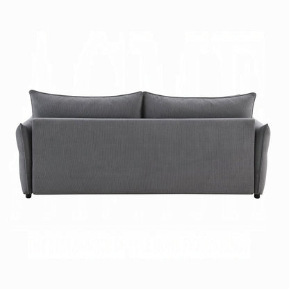 Cais Condo Size Sleeper Sofa w/Storage - Grey - Couch Potato