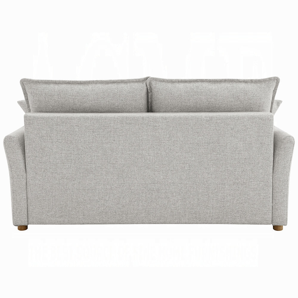 Oran Condo Size Sleeper Sofa w/Storage - Grey - Couch Potato