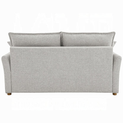 Oran Condo Size Sleeper Sofa w/Storage - Grey - Couch Potato