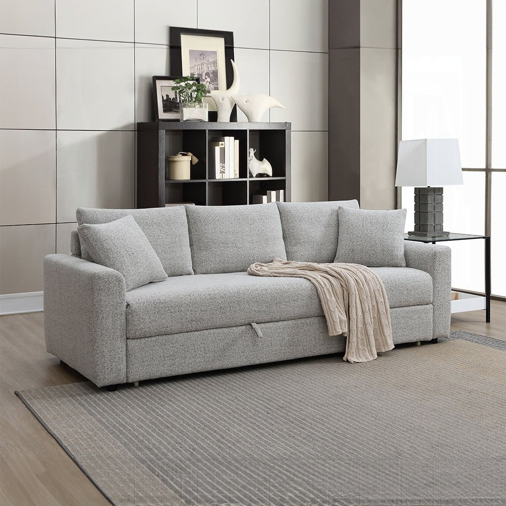 Bairro Condo Size Sleeper Sofa - Grey - Couch Potato
