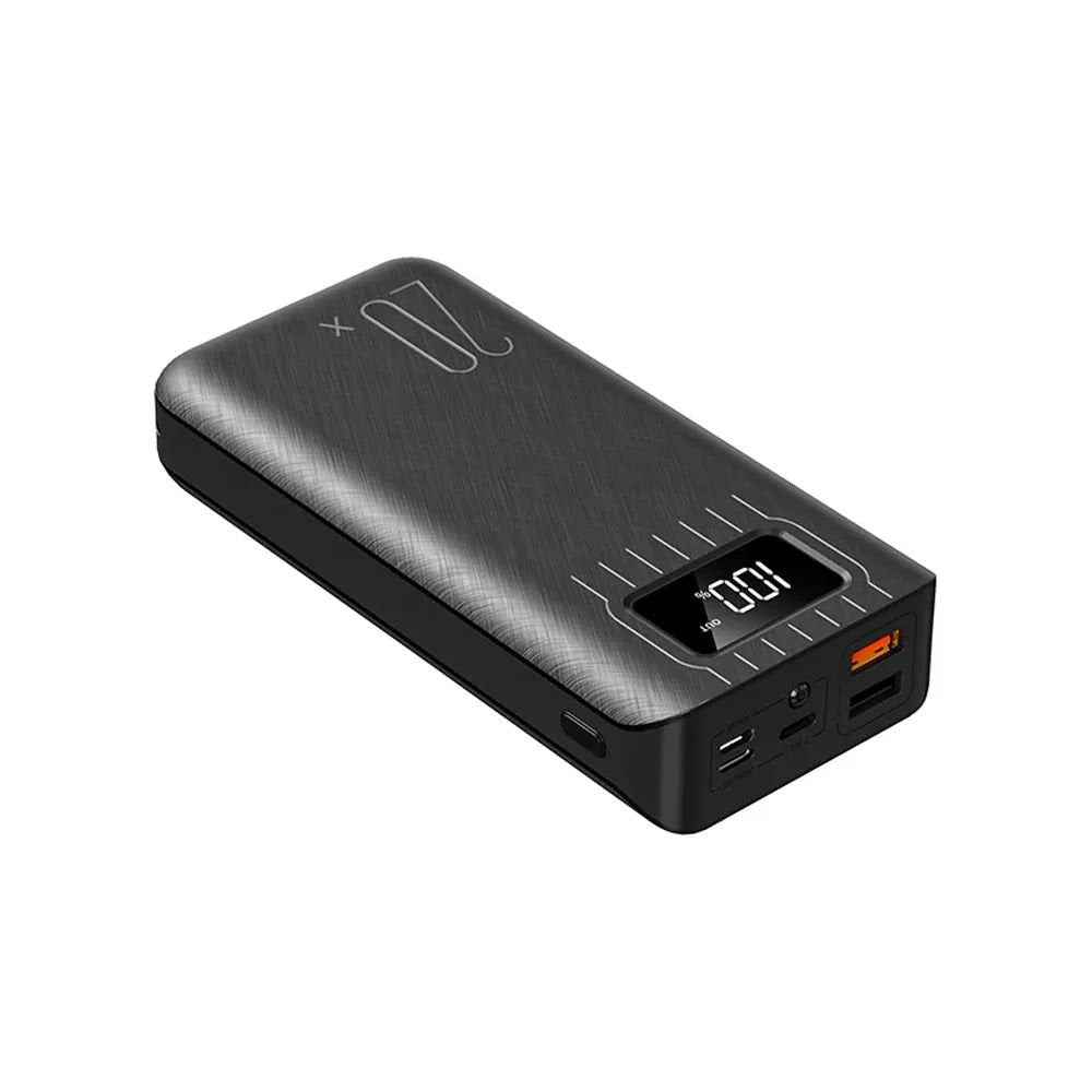 20000mAh External Battery Power Bank Dual USB With LED Flashlight - Couch Potato