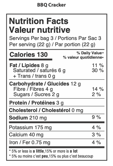 BBQ Sweet Potato Crackers, 6 x 66g - Pack - Couch Potato