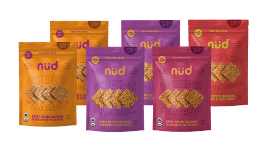 Sweet Potato Cracker Sampler, 6 x 66 - Pack - Couch Potato