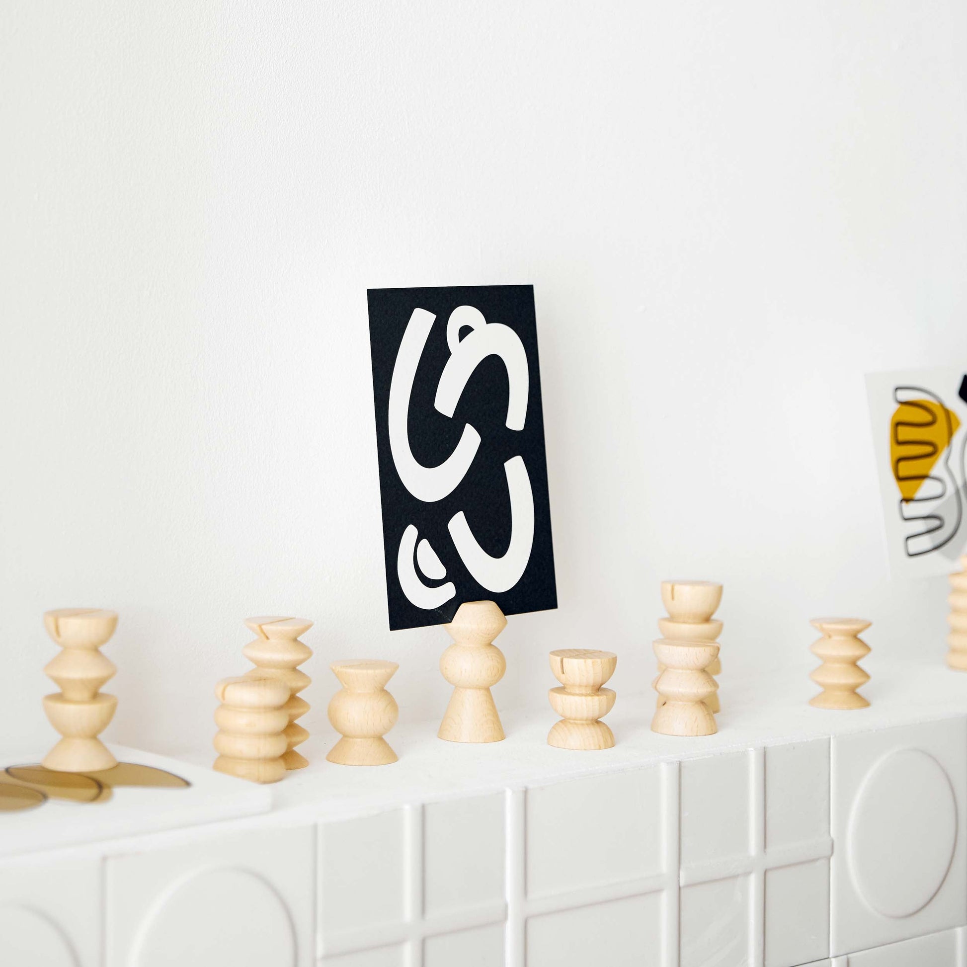 Totem Family - 10 Picture / Postcard Stands - Couch Potato