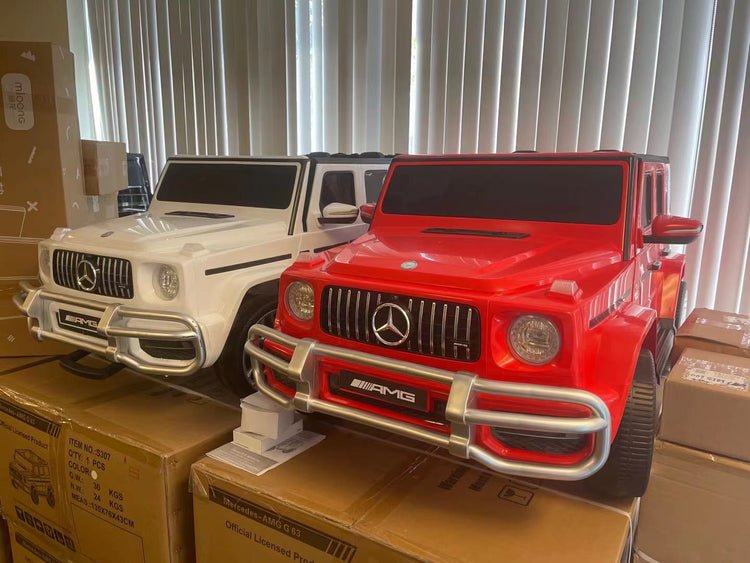 2026 24V Mercedes Benz AMG G63 G Wagon DELUXE 2 Seater Kids Ride On Car With Remote Control - Couch Potato