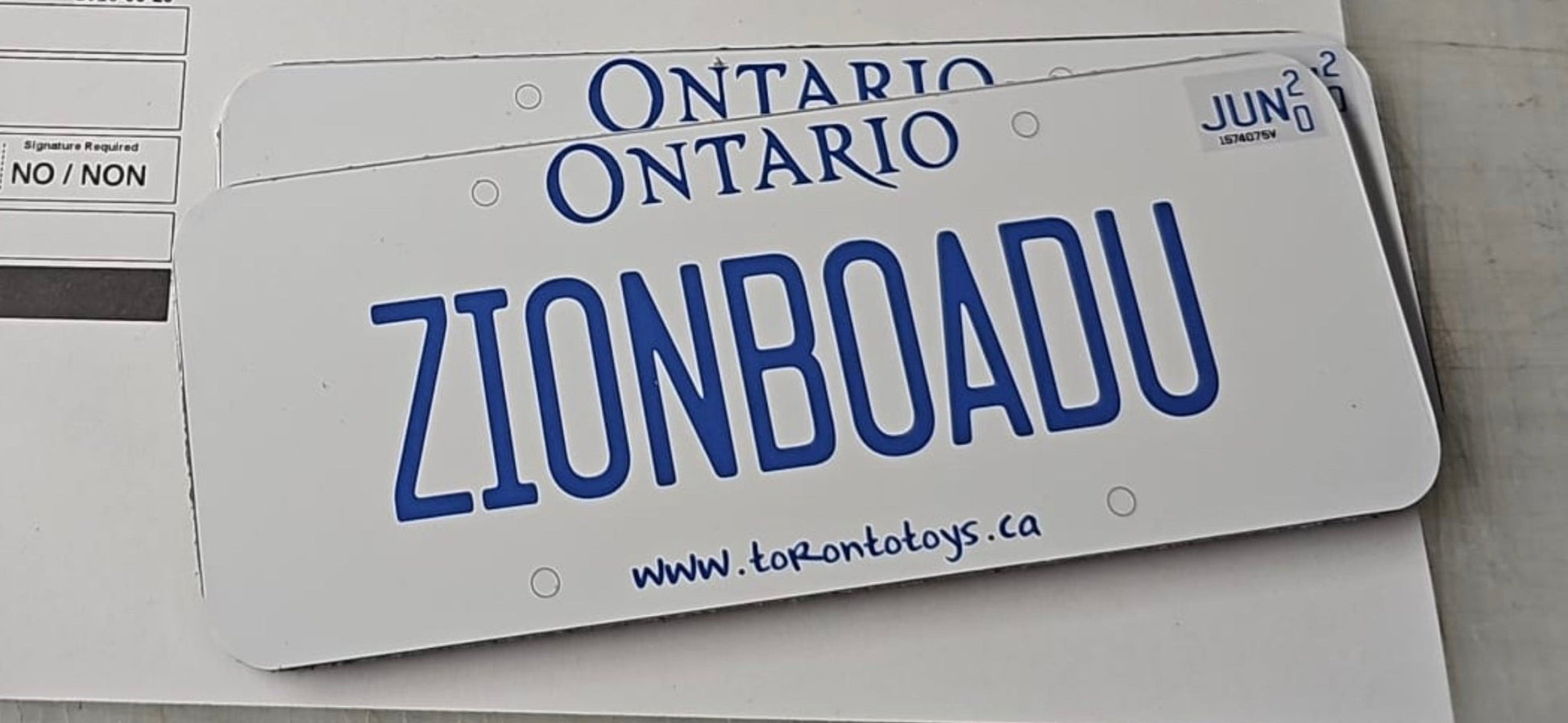 Personalized Custom License Plate for Kids Car - Couch Potato