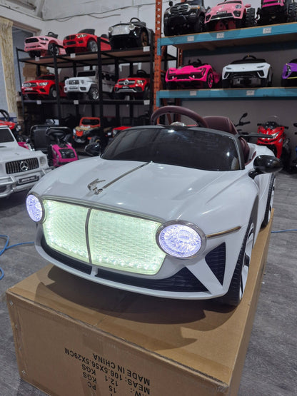 2026 Bentley Style 12V Kids Ride On Car with Remote Control - Couch Potato