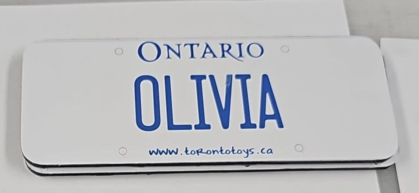Personalized Custom License Plate for Kids Car - Couch Potato