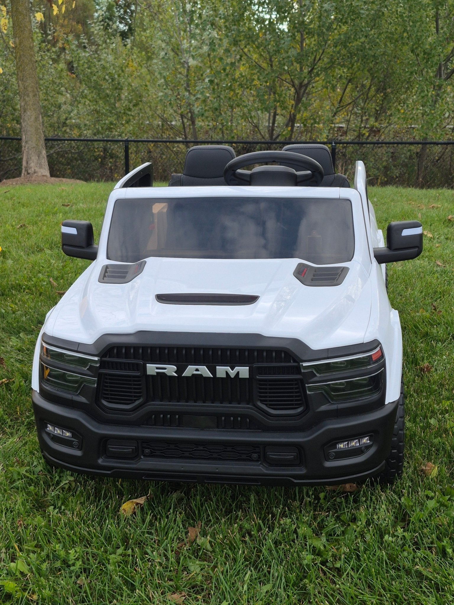 2026 Dodge Ram 24V 2 Seater Kids Ride On Car with Remote Control - Couch Potato