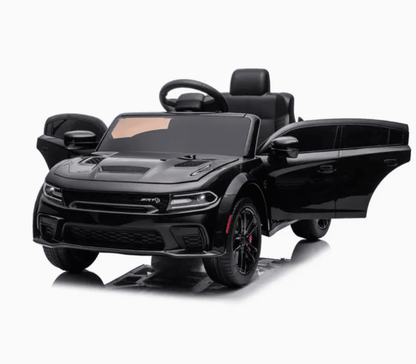 2026 Dodge Charger SRT Hellcat 12V Kids Ride On Car with Remote Control - Couch Potato