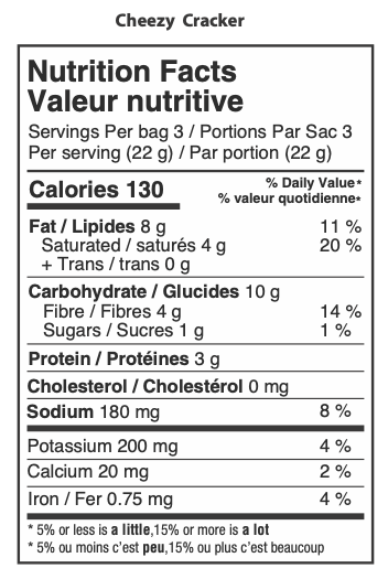 Cheezy Crackers, 6 x 66g - Pack - Couch Potato