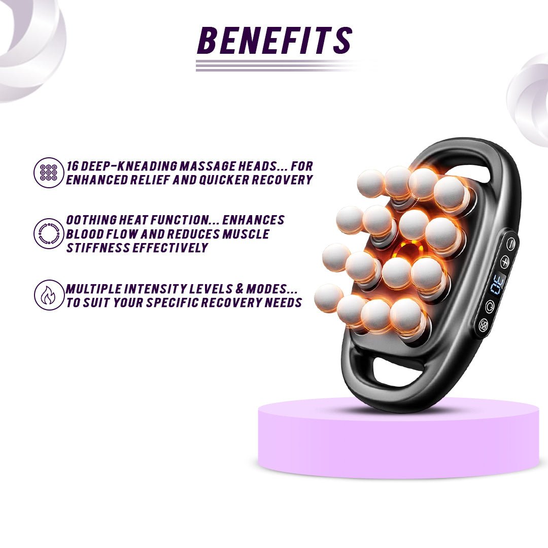 Multi - Head Massage Gun - Couch Potato