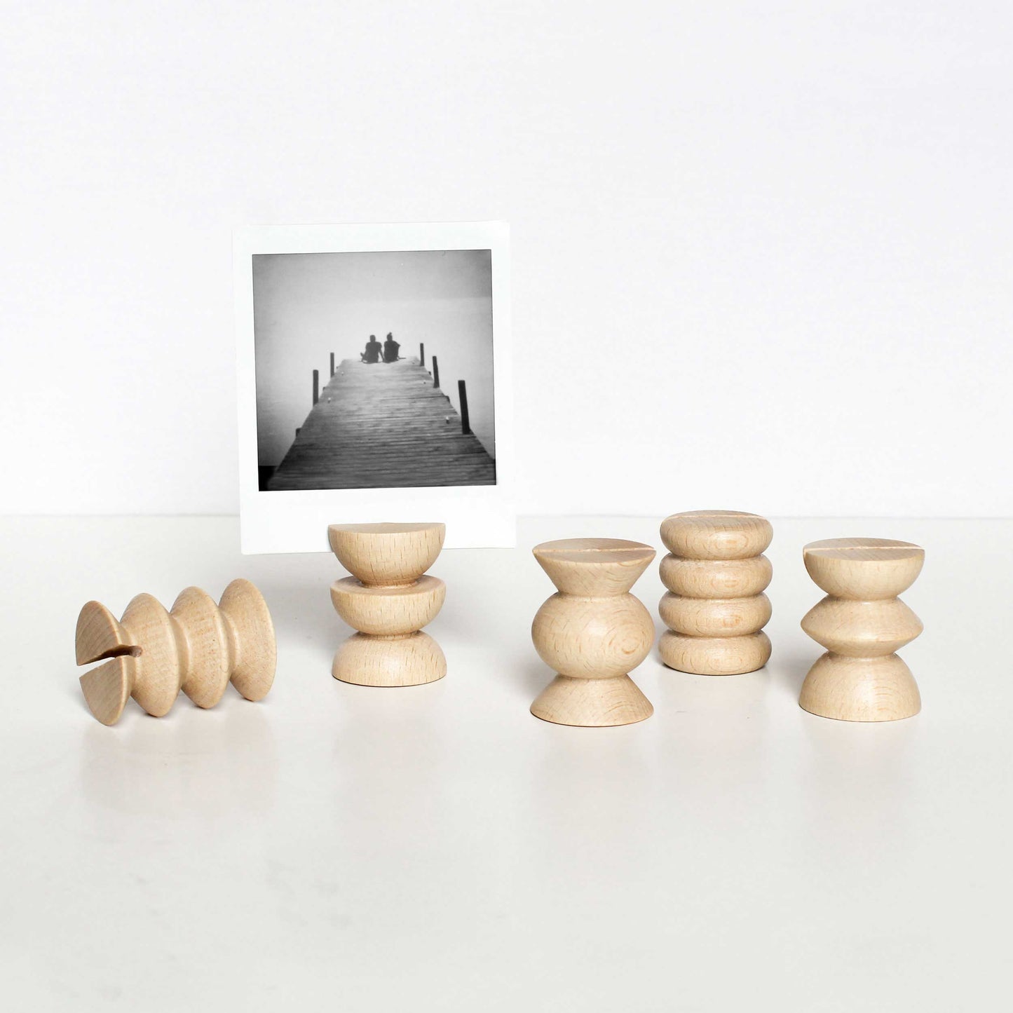Totem Picture / Postcard Stands - Set of 5 Short - Couch Potato