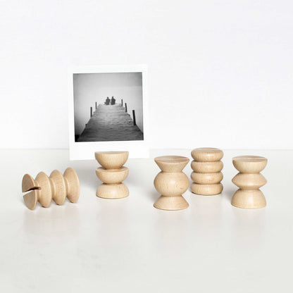 Totem Picture / Postcard Stands - Set of 5 Short - Couch Potato
