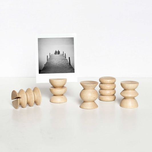 Totem Picture / Postcard Stands - Set of 5 Short - Couch Potato